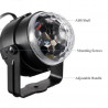 PAREJA EFECTO LED RGB GIRATORIO SANDA
