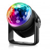 PAREJA EFECTO LED RGB GIRATORIO SANDA