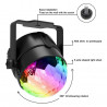 PAREJA EFECTO LED RGB GIRATORIO SANDA