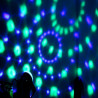 PAREJA EFECTO LED RGB GIRATORIO SANDA