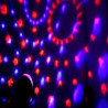 PAREJA EFECTO LED RGB GIRATORIO SANDA