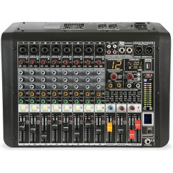 MESA MEZCLAS AMPLIFICADA 8 CANALES POWER DYNAMICS